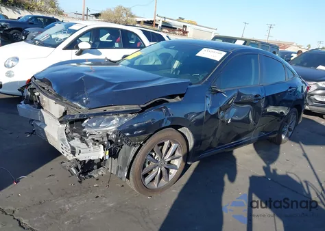 2019 Honda Civic Ex from USA, damaged, VIN 19XFC1F3XKE216926